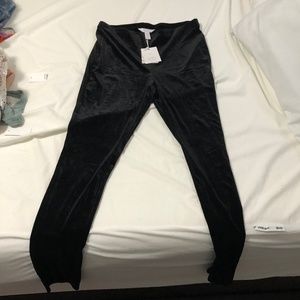 Lauren Conrad velvet leggings